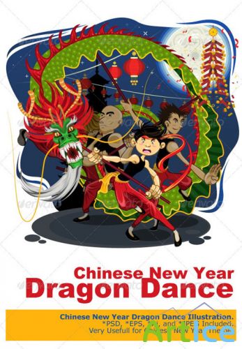 GraphicRiver - Chinese New Year Dragon Dance 2834615