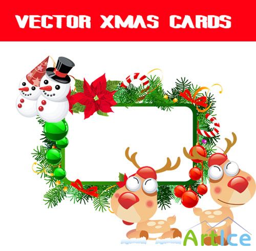 Vector Christmas Cards