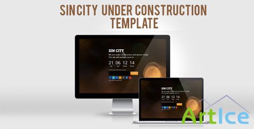 ThemeForest - SinCity - Coming Soon Page