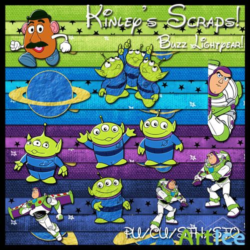 Scrap Set -  Buzz Lightyear