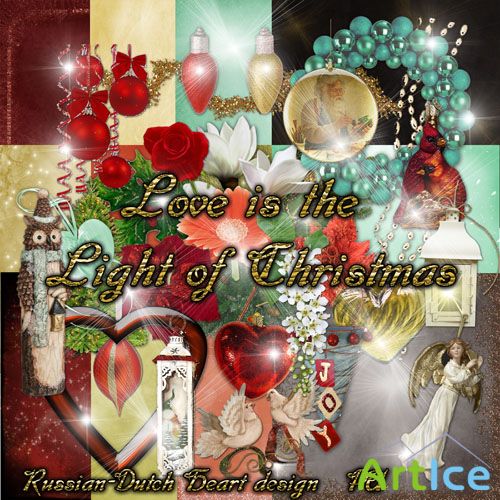 Scrap Set - Love is the Light of Christmas