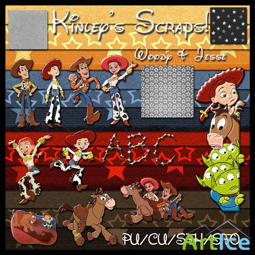Scrap Set - Woody & Jesse