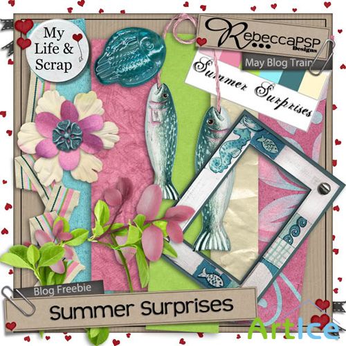 Scrap Set -  Summer Surprises