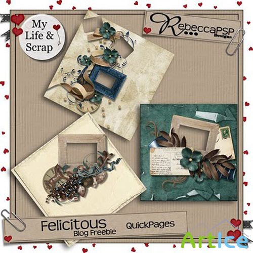 Scrap Set -  Felicitous QuickPages
