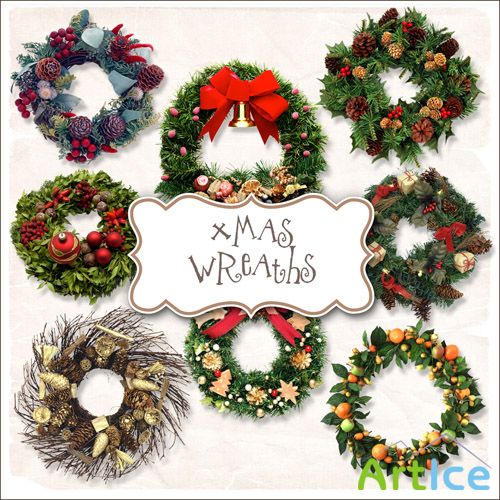Scrap Kit - Xmas Wreaths