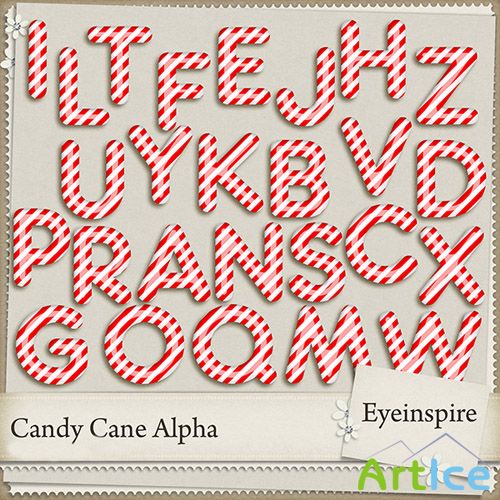 Sweet Candy Cane Alpha