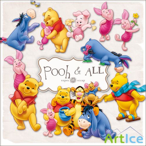 Scrap Kit Pooh And All