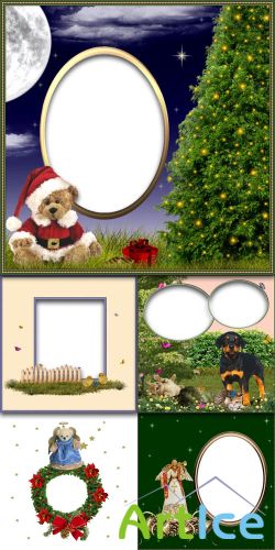 PNG Frames - Christmas Celebrate 1
