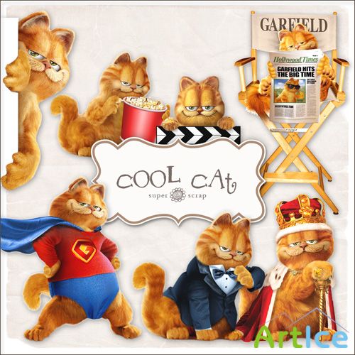 Scrap Kit - Cool Cat