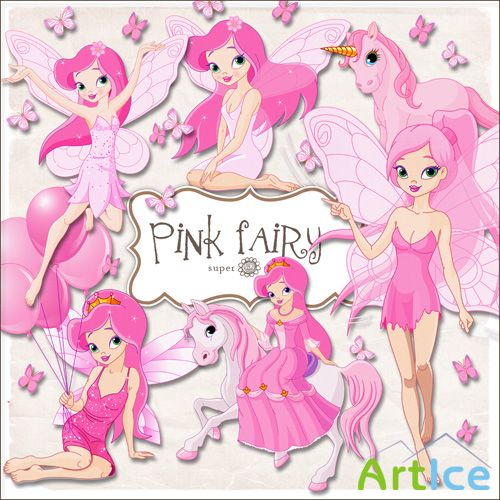 Scrap Kit Pink Fairy