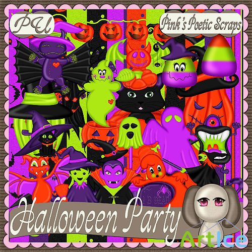 Scrap Set - Halloween Party