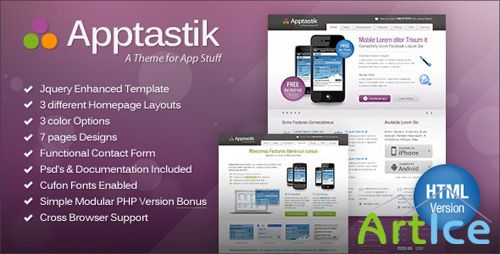 ThemeForest - Apptastik HTML