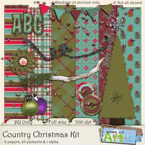 Country Christmas Kit