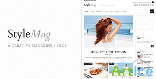 ThemeForest - StyleMag - Responsive Magazine/Shop HTML Template