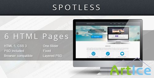 ThemeForest - Spotless - HTML Template