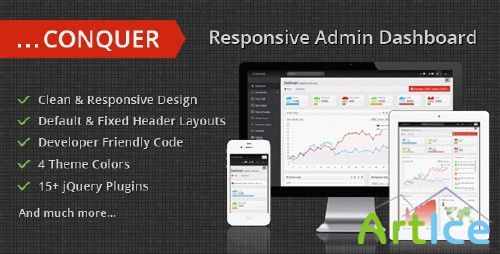 ThemeForest - Conquer - Responsive Admin Dashboard Template
