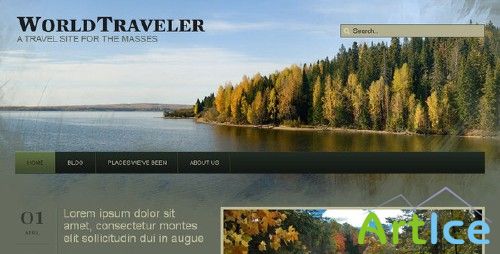 ThemeForest - WP World Traveler v1.4 - Travel Wordpress Theme