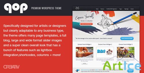 ThemeForest - qop v1.1 - Premium WordPress Theme