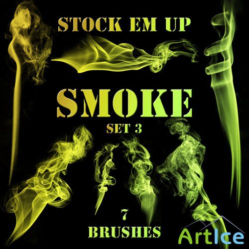Smoke Photoshop Brushes Set #3
