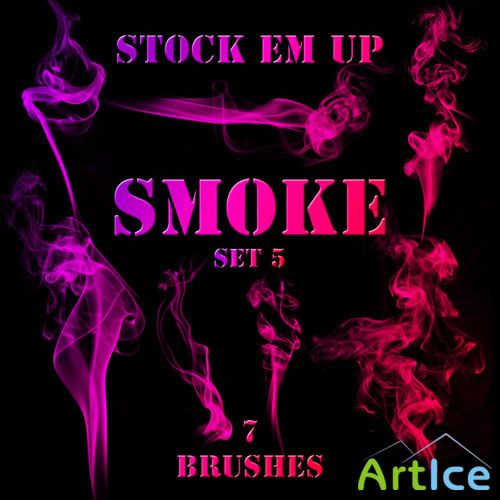 Smoke Photoshop Brushes Set #5