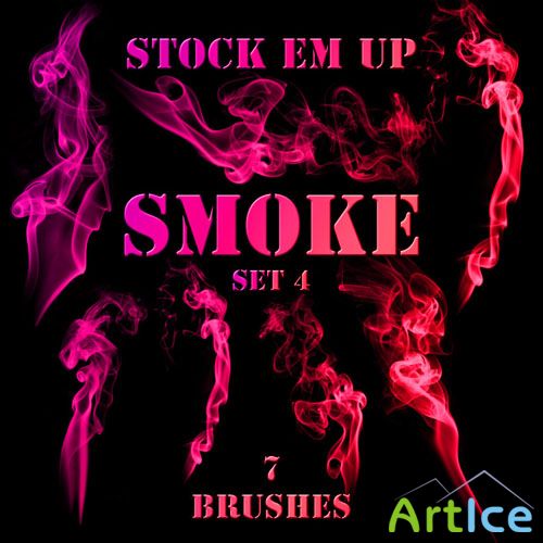 Smoke Photoshop Brushes Set #4
