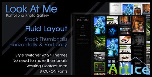 ThemeForest - Look At Me - Portfolio/Design/Photo Gallery