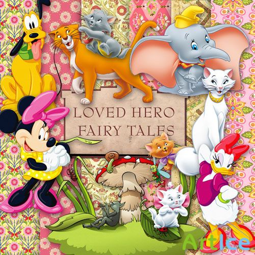 Scrap-set - Loved Hero Fairy Tales - Disney Heroes PNG Images
