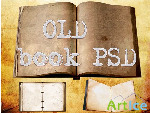 PSD Source - Old Books