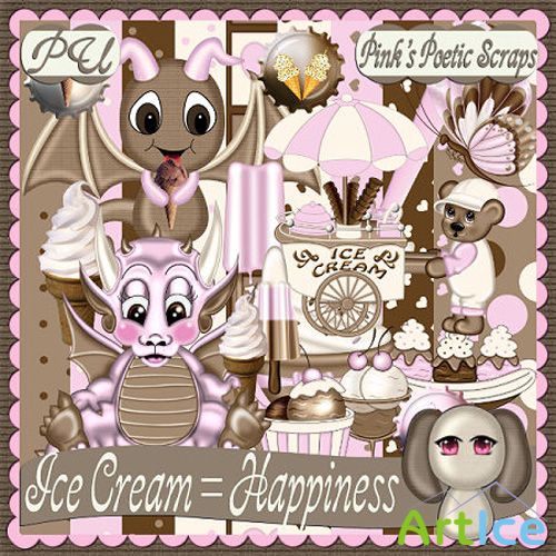 Scrap Set - Ice Cream Happiness