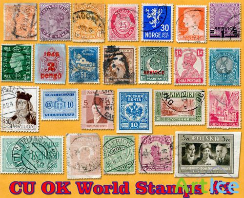 Scrap Kit - World Stamps 2