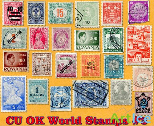 Scrap Kit - World Stamps 3