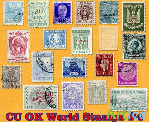 Scrap Kit - World Stamps 4