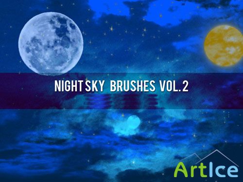 Night Sky Photoshop Brushes #2