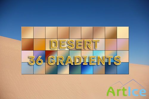36 Desert Photoshop Gradients