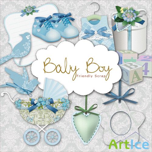 Scrap-kit - Baby Boy