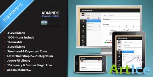 ThemeForest - Admindo - Responsive Admin Template