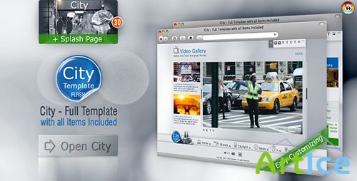 ActiveDen - City - Full Template with All Items Included - Full Rip
