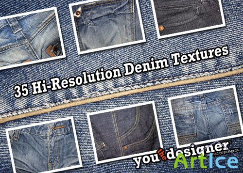 High Resolution Denim Textures