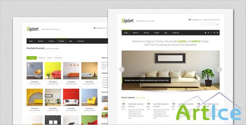 ThemeForest - BigStart - Clean and Flexible HTML Template