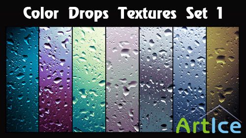 Color Drops Textures #1