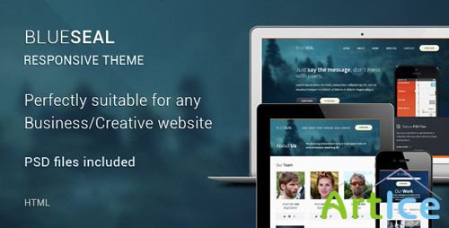 ThemeForest - BlueSeal HTML Responsive Template