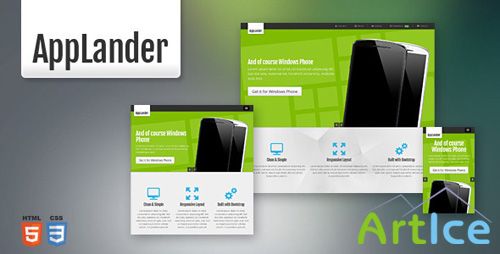 ThemeForest - AppLander - Responsive Landing Page