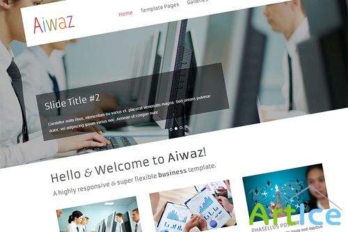 Aiwaz - Premium Template