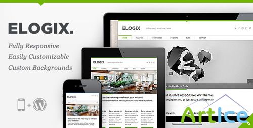 ThemeForest - ELOGIX v1.8 - Responsive Business WordPress Theme