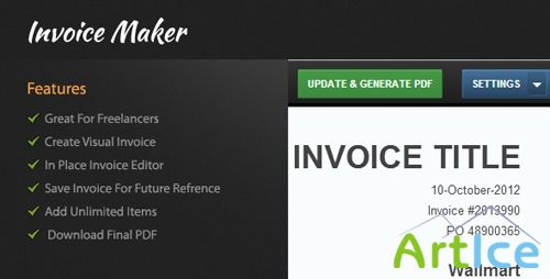 CodeCanyon - Visual Invoice Maker v2.0