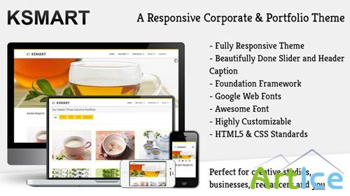 MojoThemes - Ksmart - A Responsive HTML5/CSS Business Portfolio