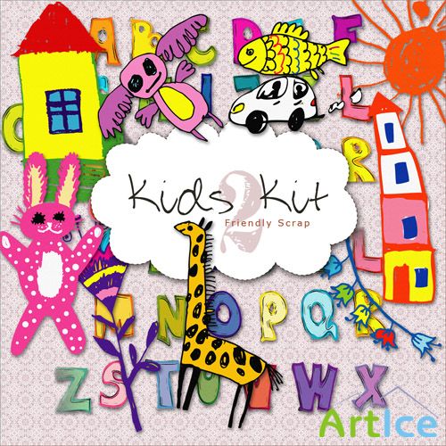 Scrap-kit - Kids Art 2