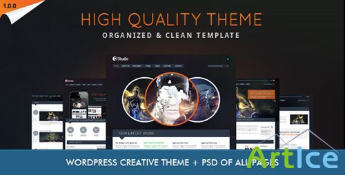 ThemeForest - 9studio - Unique Responsive Wordpress Theme