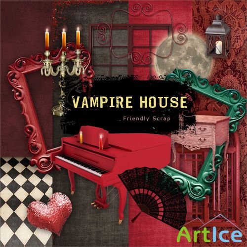 Scrap-set - Vampire House