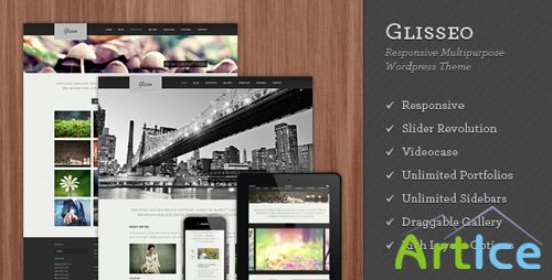 ThemeForest - Glisseo v1.2.1 - Responsive Multipurpose WordPress Theme